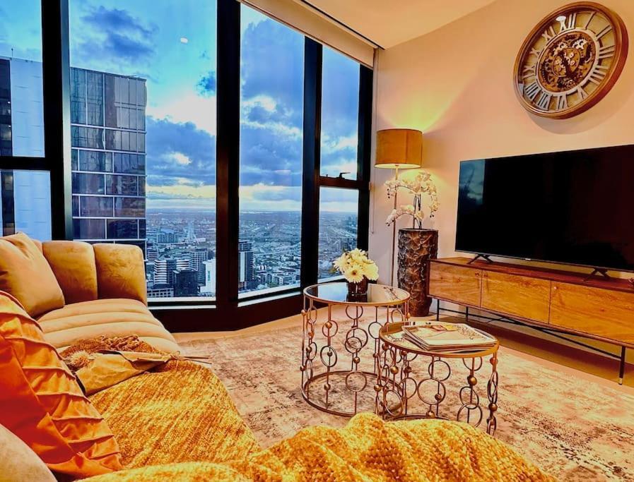 Highrise View 1King1Queen 2Baths Melbourne Buitenkant foto