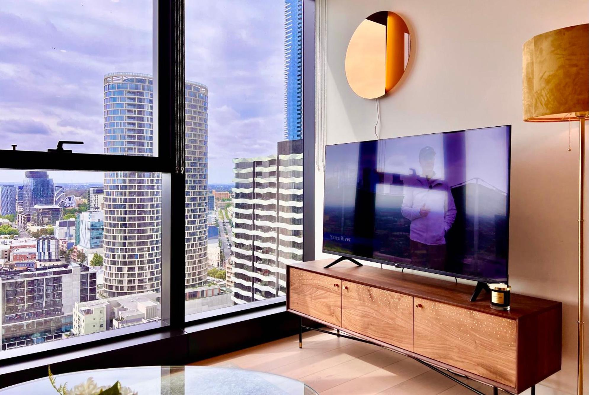 Highrise View 1King1Queen 2Baths Melbourne Buitenkant foto